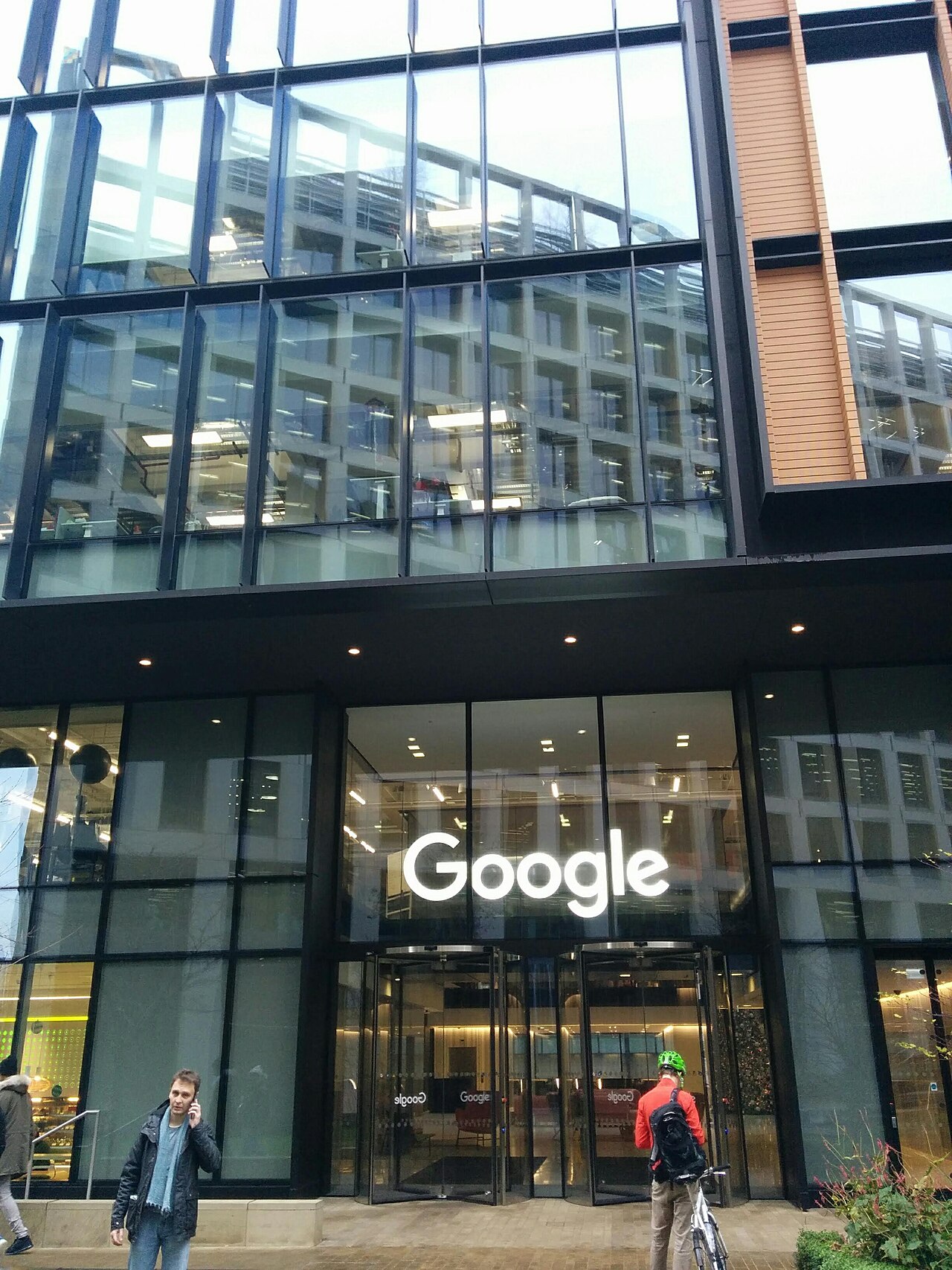 Google DeepMind Hauptquartier in London, Entwickler der Gemini-, Veo- und Flow-Modelle